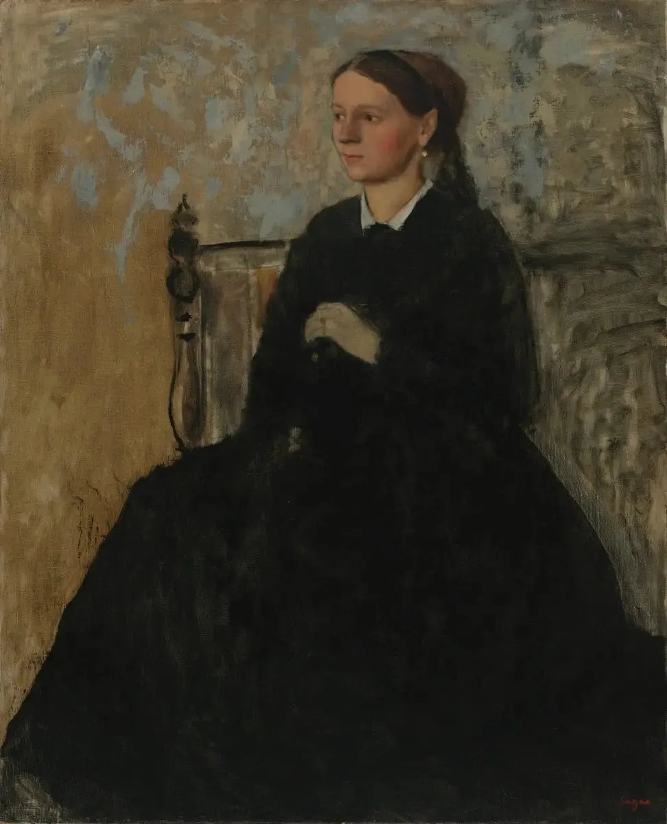 Julie Burtey - Edgar Degas image 1 reproduction artisanale de tableau