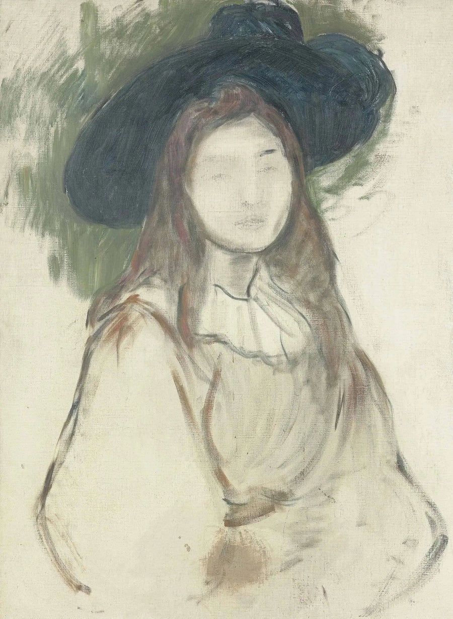 Julie Manet au chapeau Liberté - Berthe Morisot