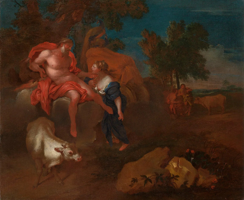 Junon demandant à Jupiter le don d'Io transformé - Giovanni Benedetto Castiglione