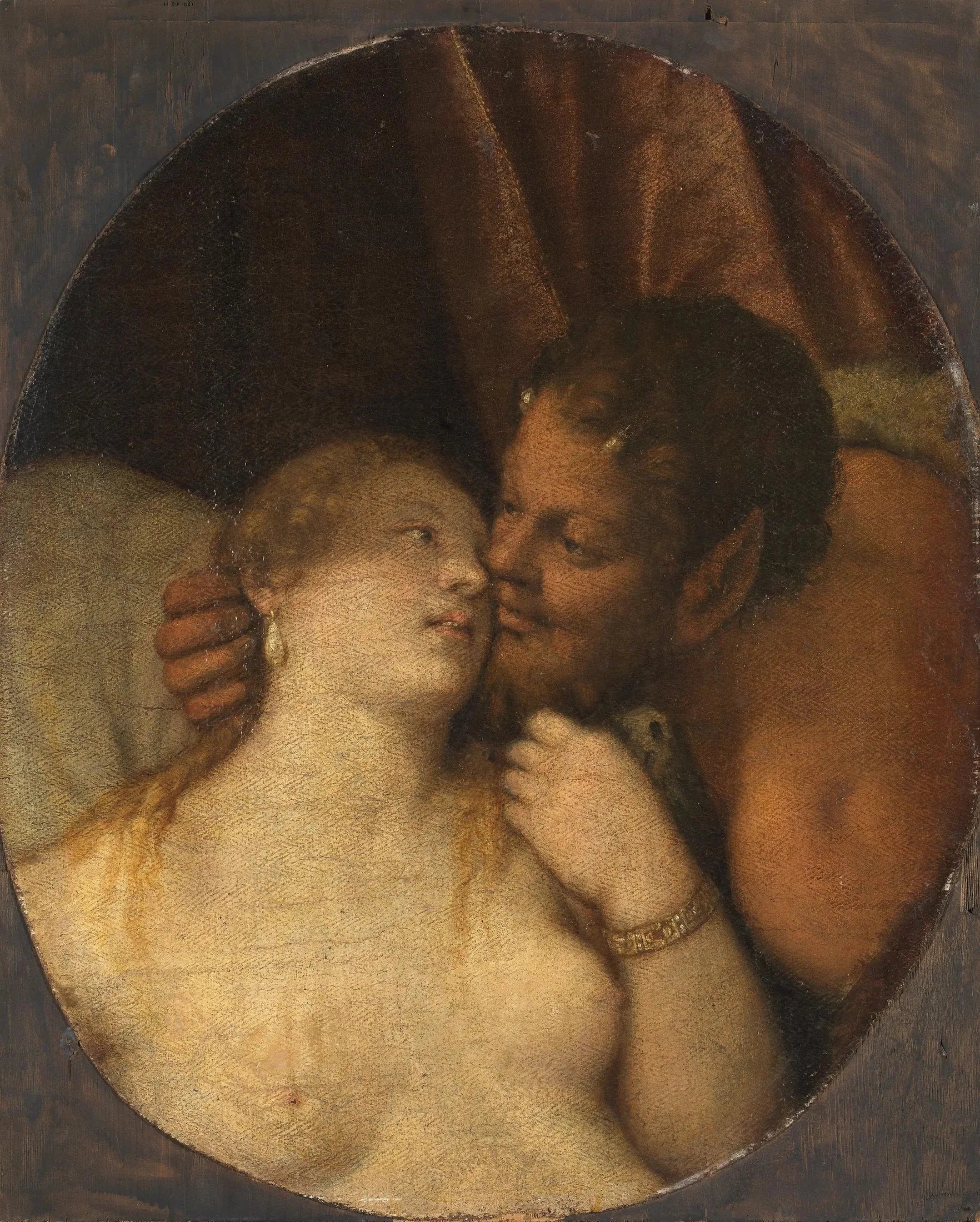 Jupiter et Antiope - Paul Véronèse image 1 copie peinte à la main à l’huile