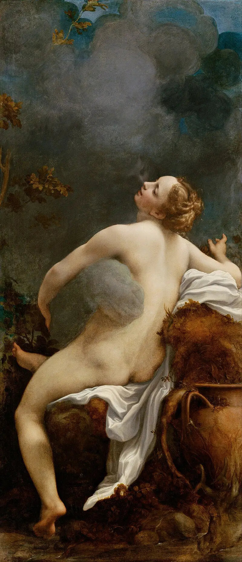 Jupiter et Io - Antonio da Correggio image 1 reproduction artisanale de tableau