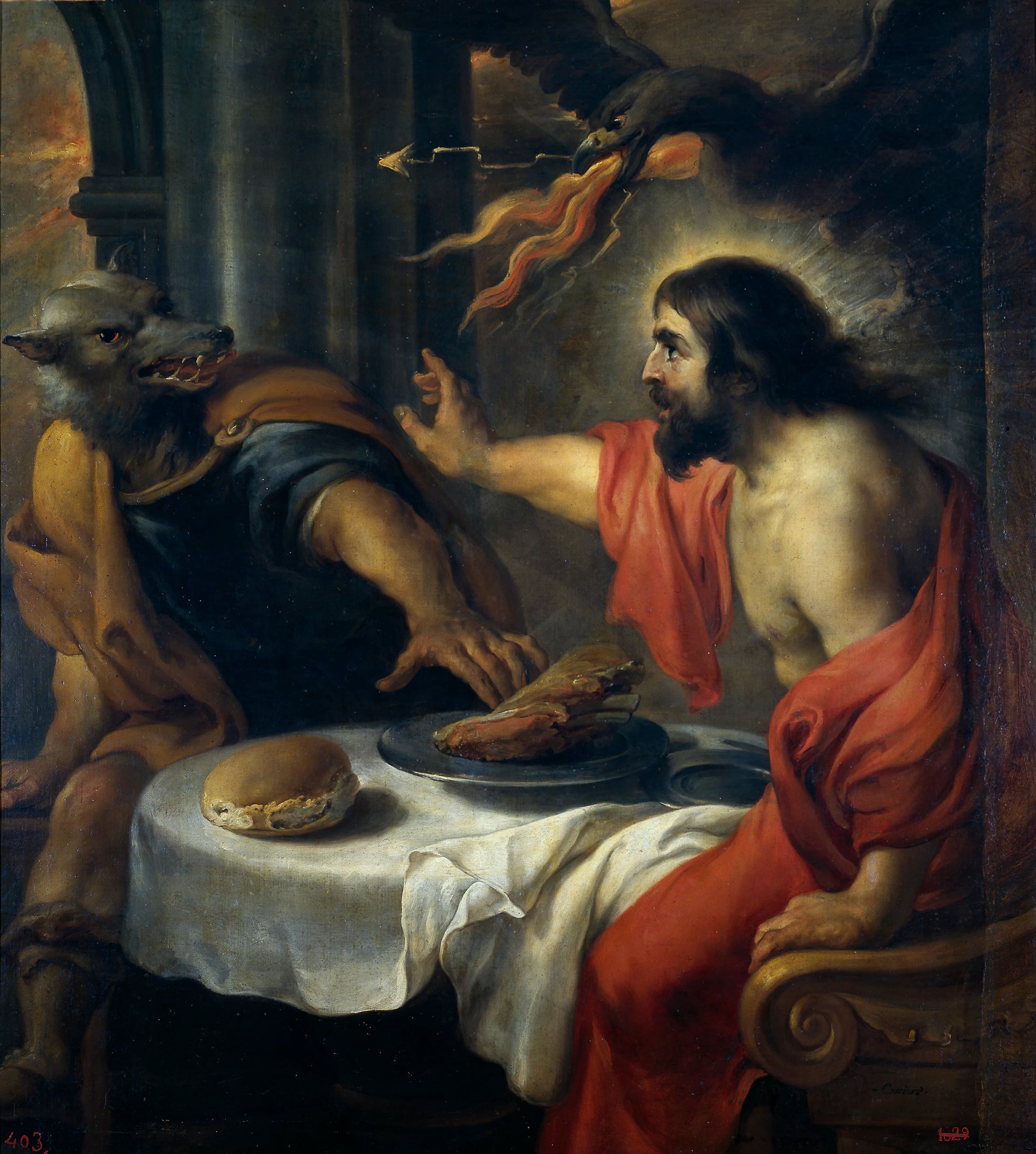 Jupiter et Lycaon - Pierre Paul Rubens|Jan Cossiers