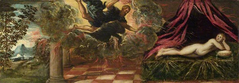Jupiter et Sémélé - Jacopo Tintoretto image 1 reproduction réalisée par Alpha Reproduction