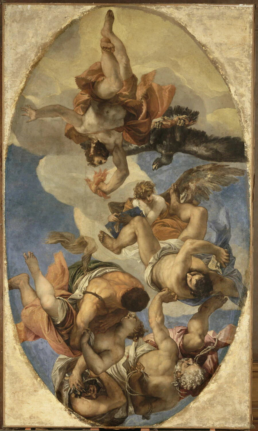 Jupiter foudroyant les Vices - dit Veronese Paolo Caliari