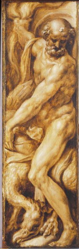 Jupiter - Maarten van Heemskerck image 1 reproduction artisanale de tableau