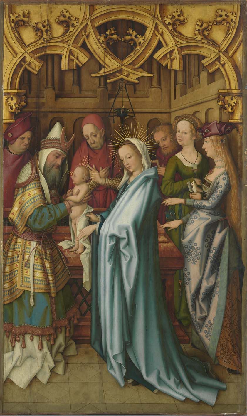 Kaisheimer Altar: Darbringung im Tempel - Hans Holbein the Elder