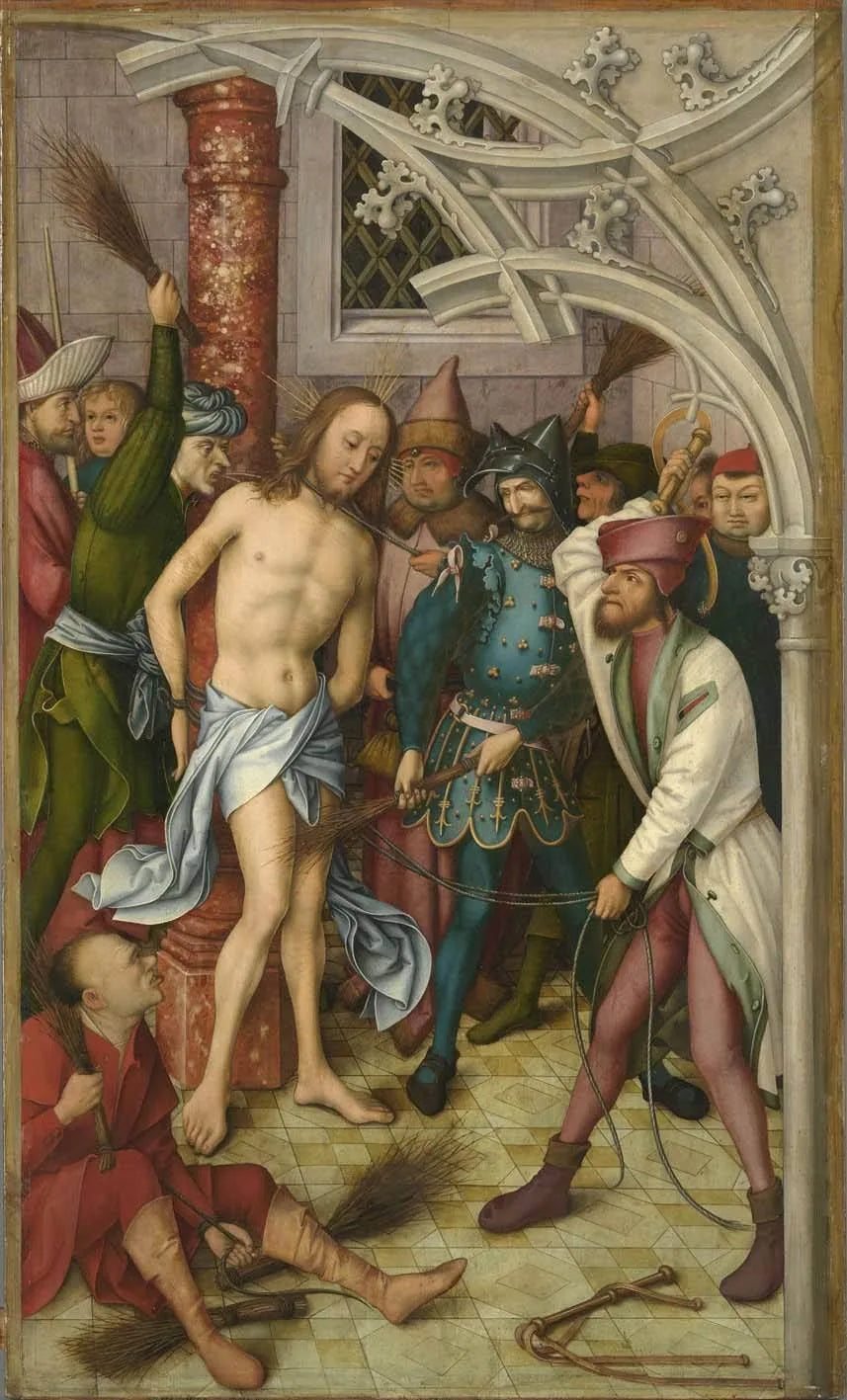 Kaisheimer Altar: Geißelung Christi - Hans Holbein the Elder