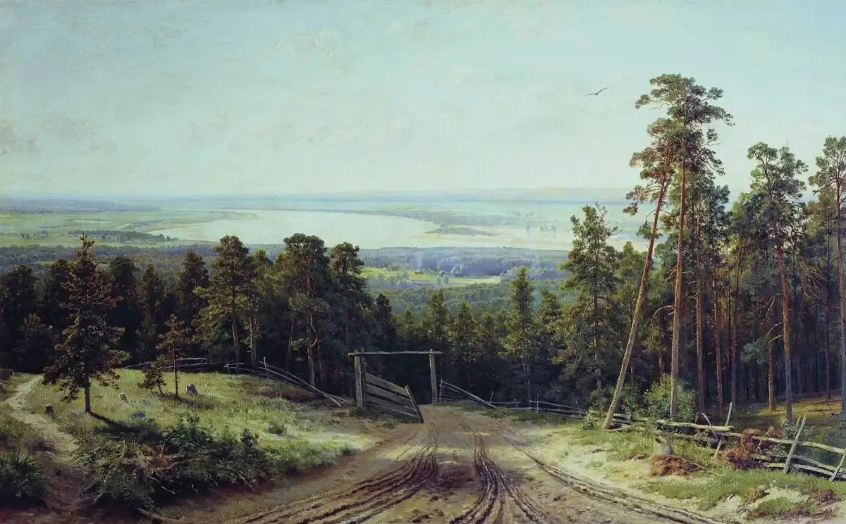Kama près de Yelabuga - Ivan Chichkine image 1 tableau peint à l’huile sur toile