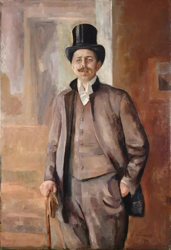 Karl Dørnberger - Edvard Munch image 1 reproduction de peinture à l’huile