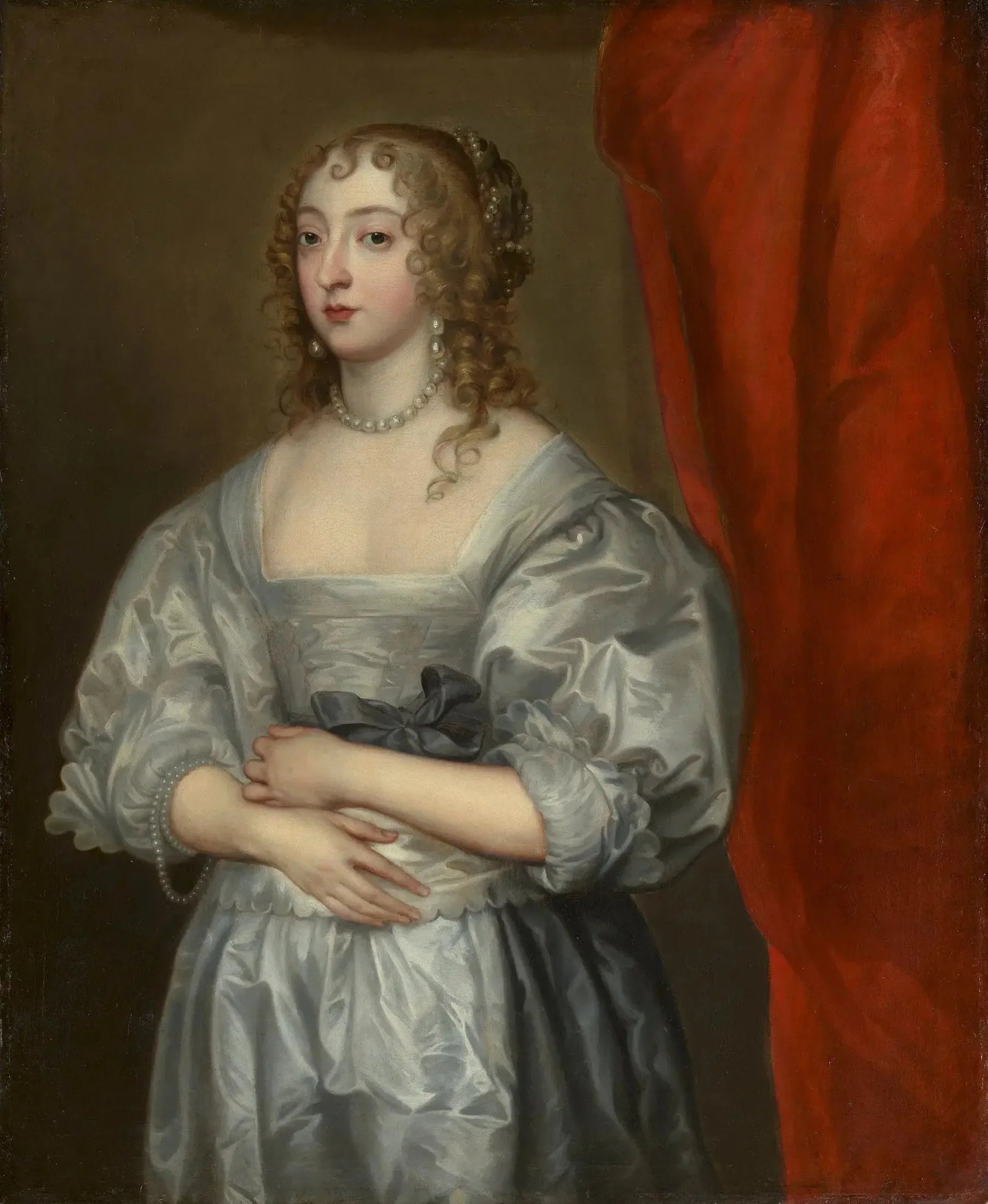 Katherine Howard, Lady D'Aubigny (décédée en 1650) - Antoine van Dyck image 1 reproduction d’œuvre d’art à l’huile