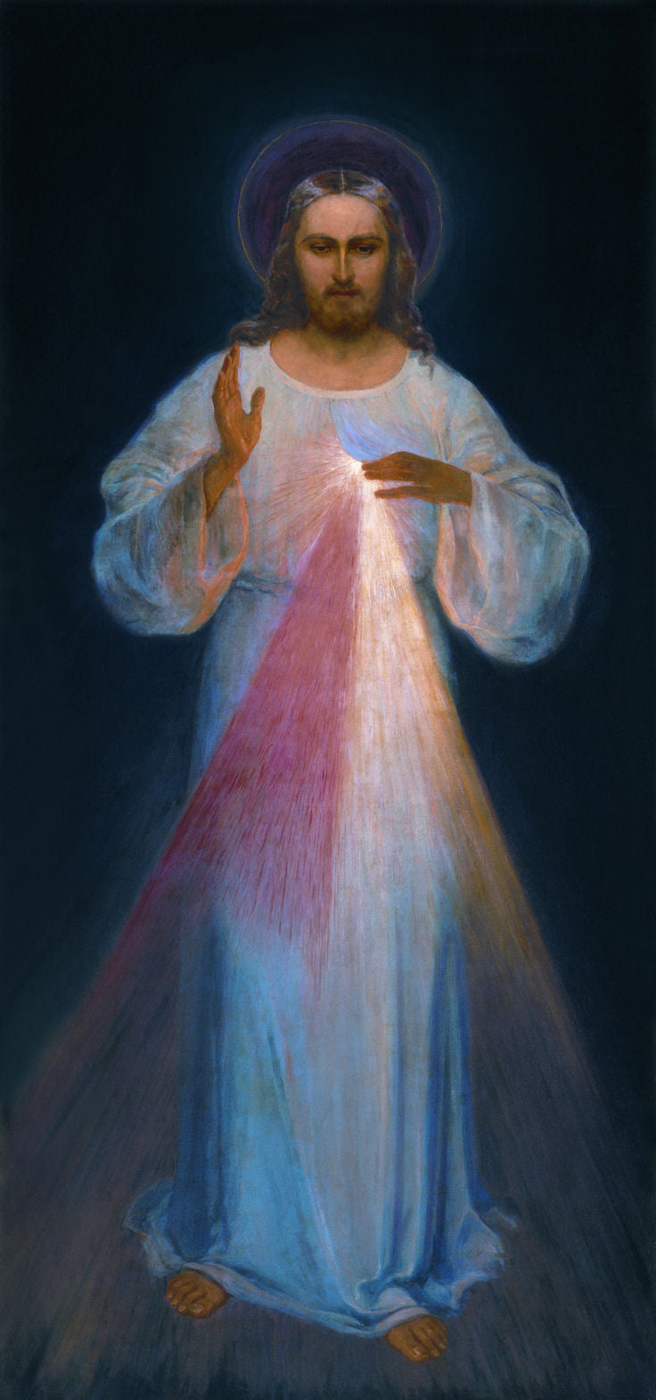 Jésus miséricordieux - Eugeniusz Kazimirowski