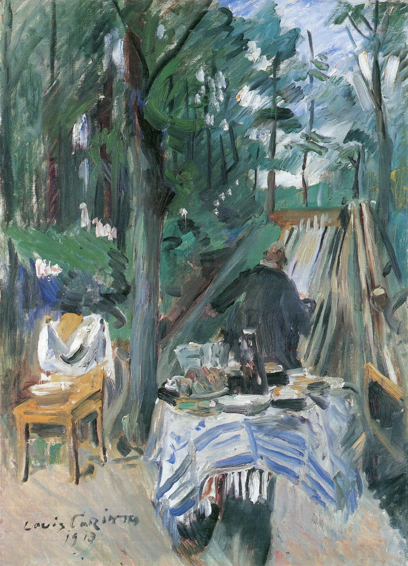 Kegelbahn - Lovis Corinth
