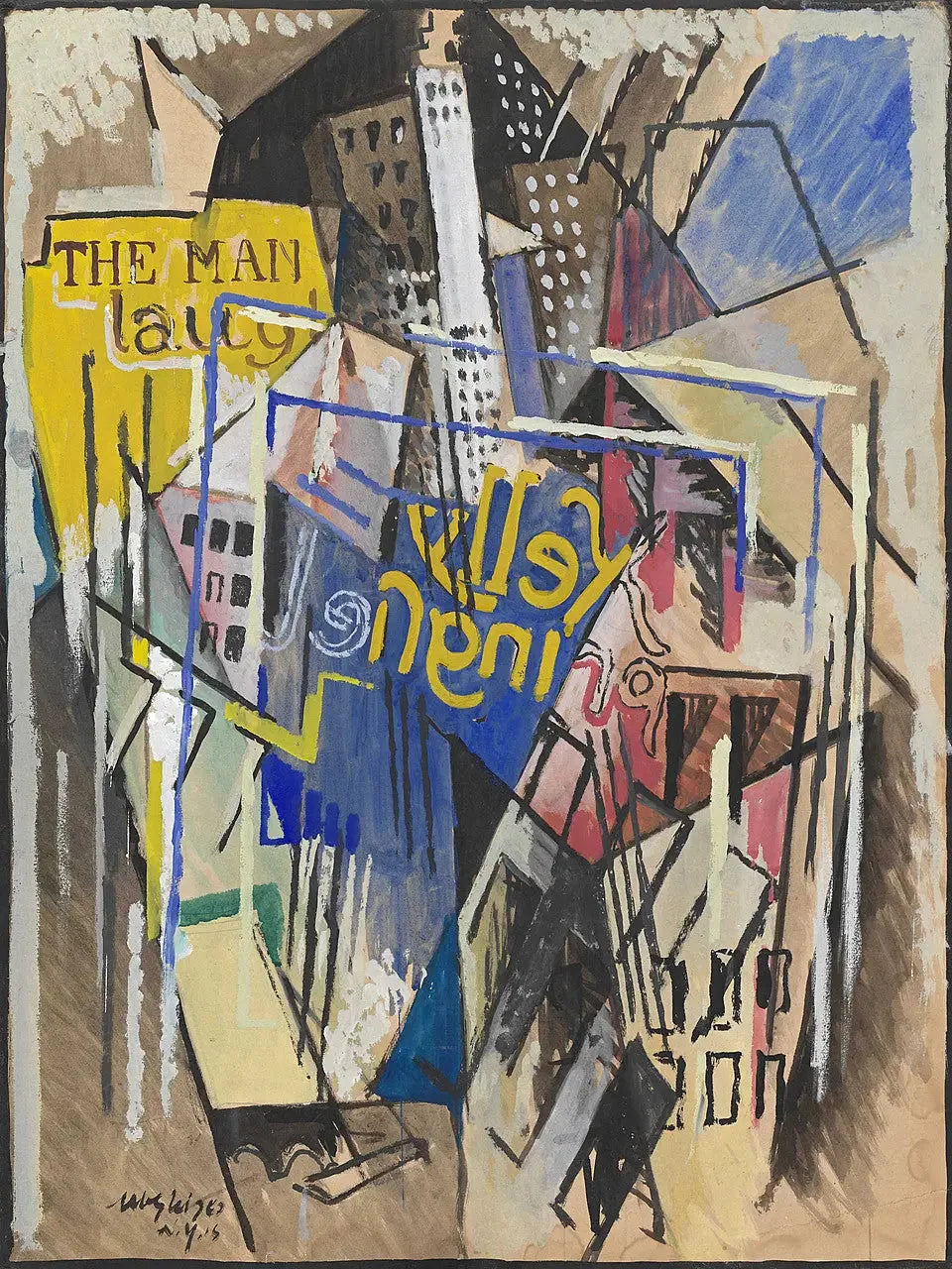 Kelly Springfield - Albert Gleizes image 1 copie de tableau peinte à la main