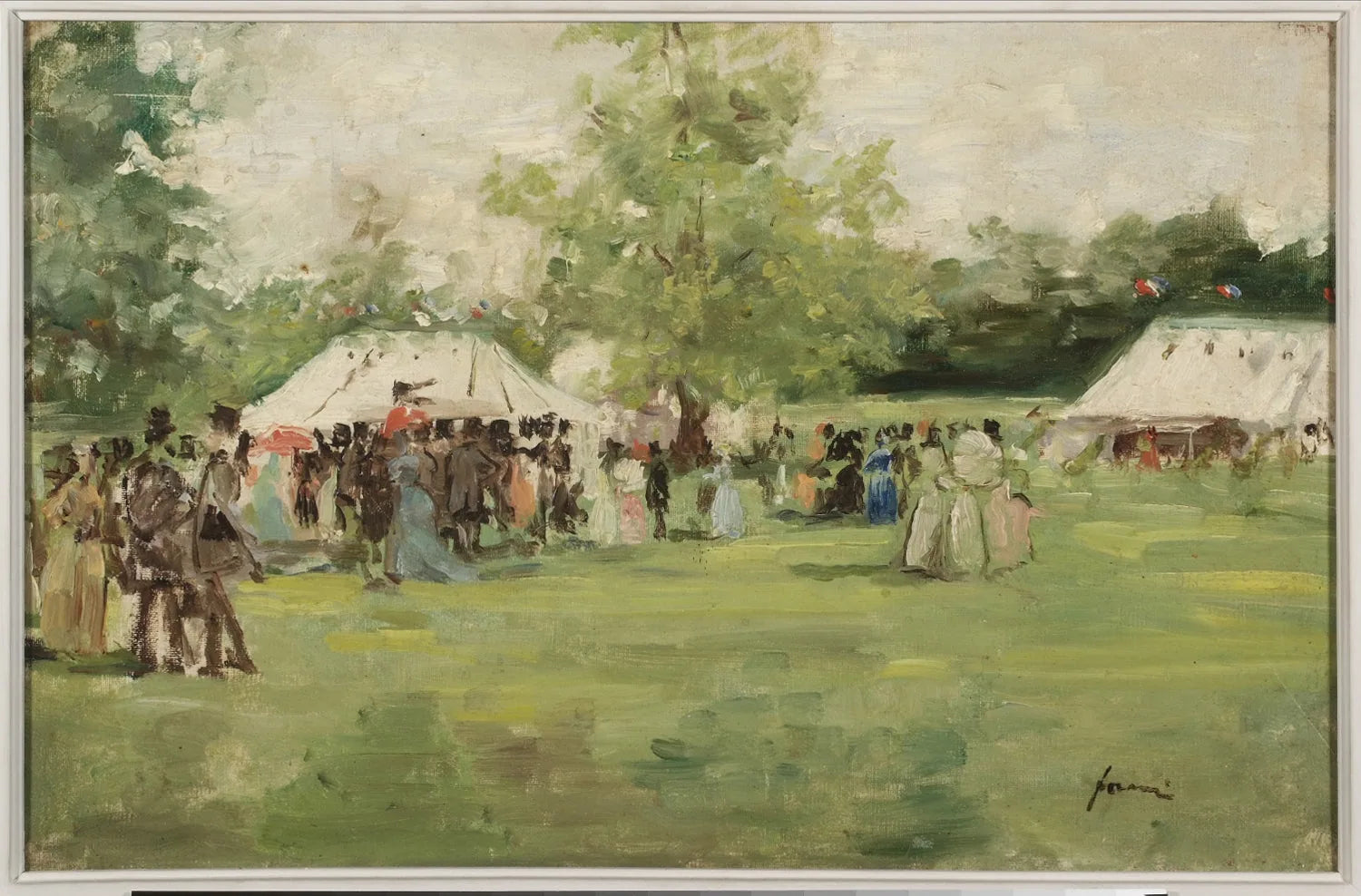 Kermesse - Jean-Louis Forain image 1 reproduction artisanale de tableau