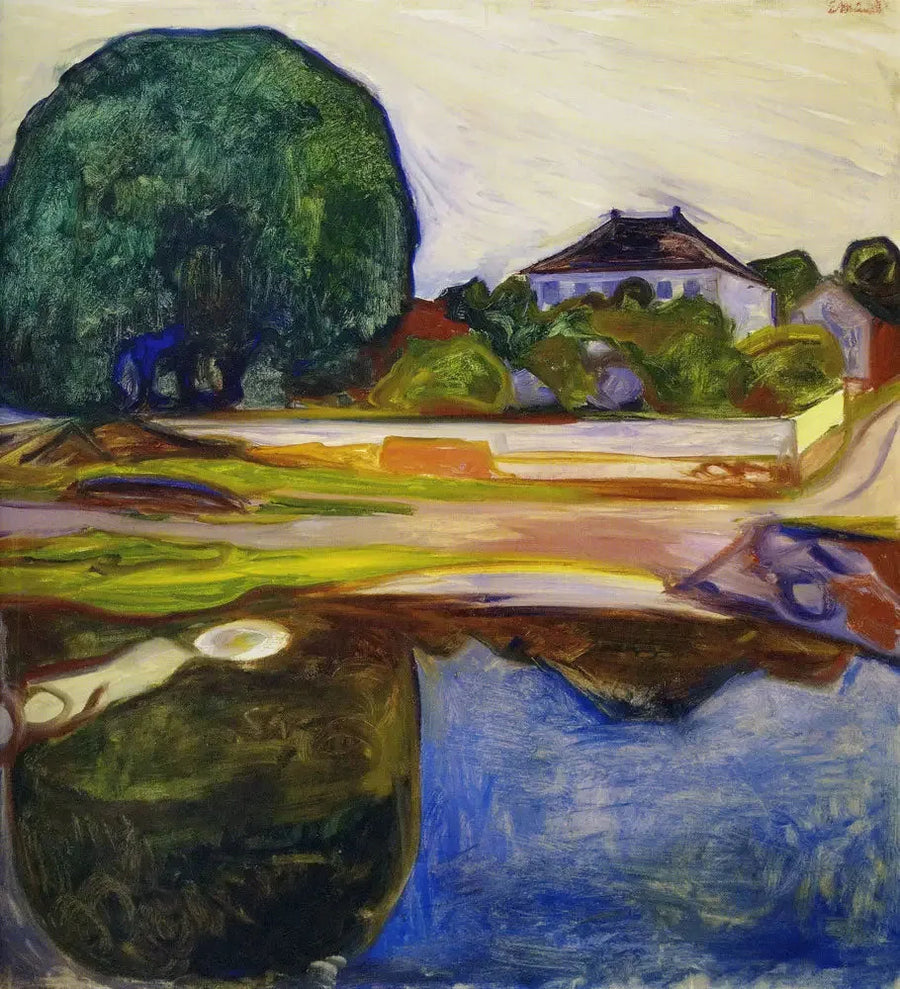 Kiøsterudgården - Edvard Munch
