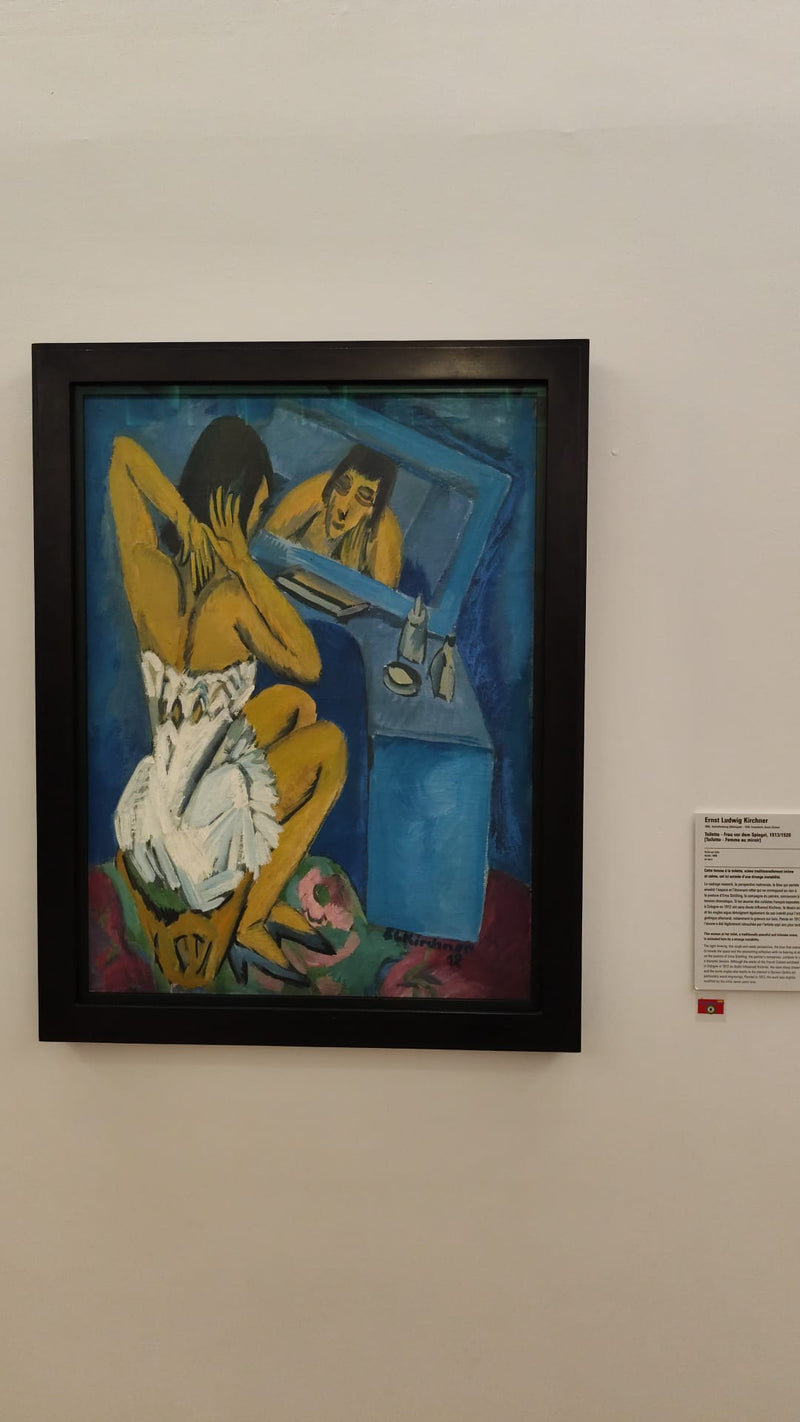 Femme au miroir - Ernst Ludwig Kirchner