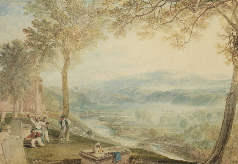Kirkby Lonsdale Churchyard - J. M. W. Turner