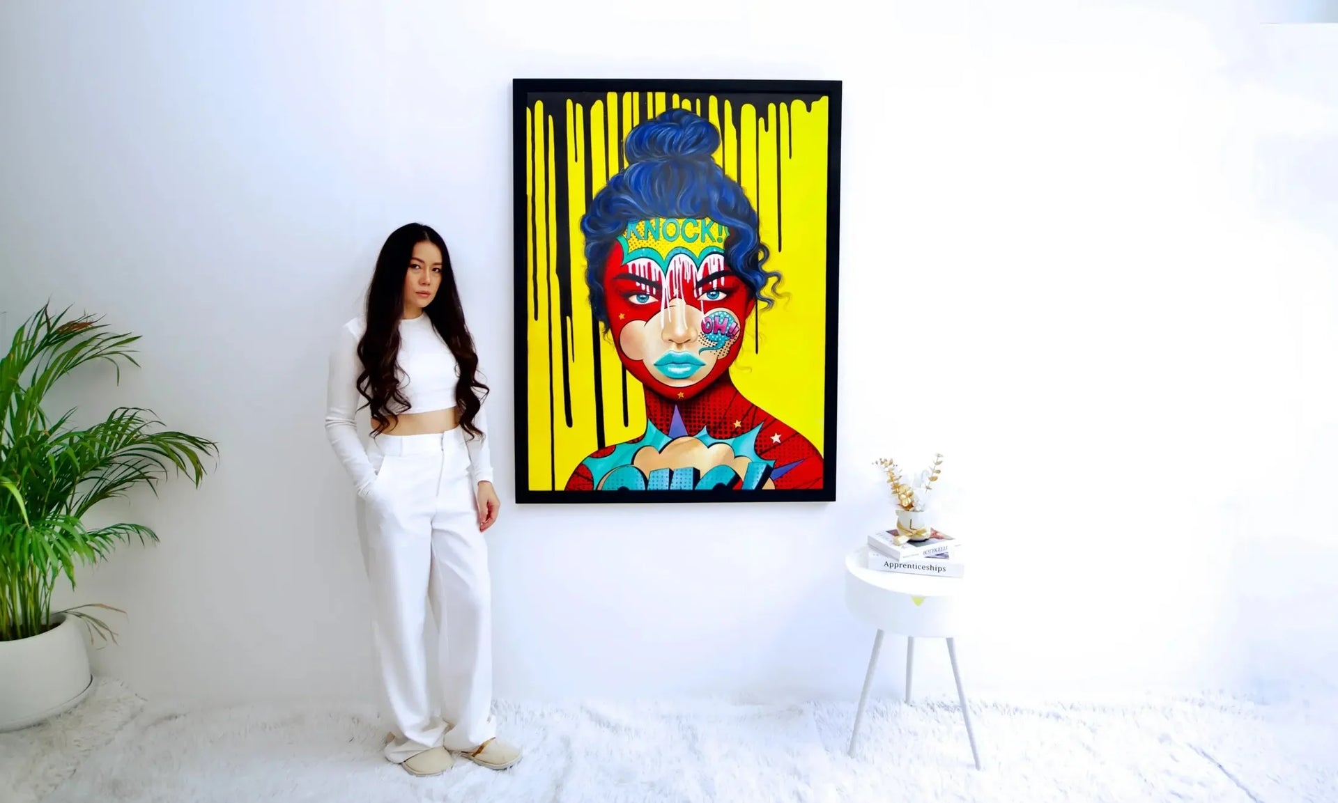 Knock! Pop Art | 90 X 120 cm image 4 reproduction d’œuvre d’art à l’huile