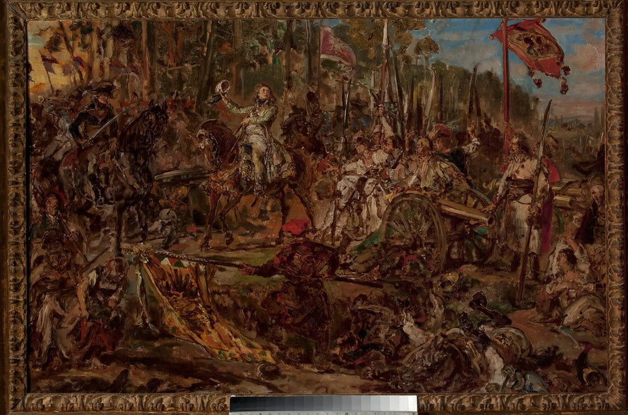 Kościuszko à Racławice, croquis - Jan Matejko