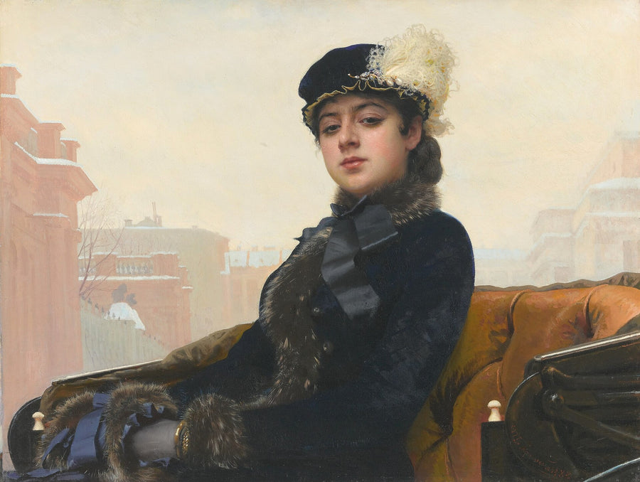 Portrait d’une inconnue - Ivan Kramskoï