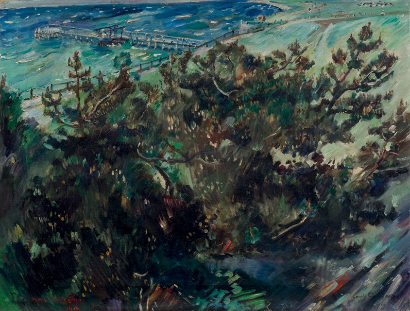 Küste bei Nienhagen - Lovis Corinth image 1 tableau peint à l’huile sur toile