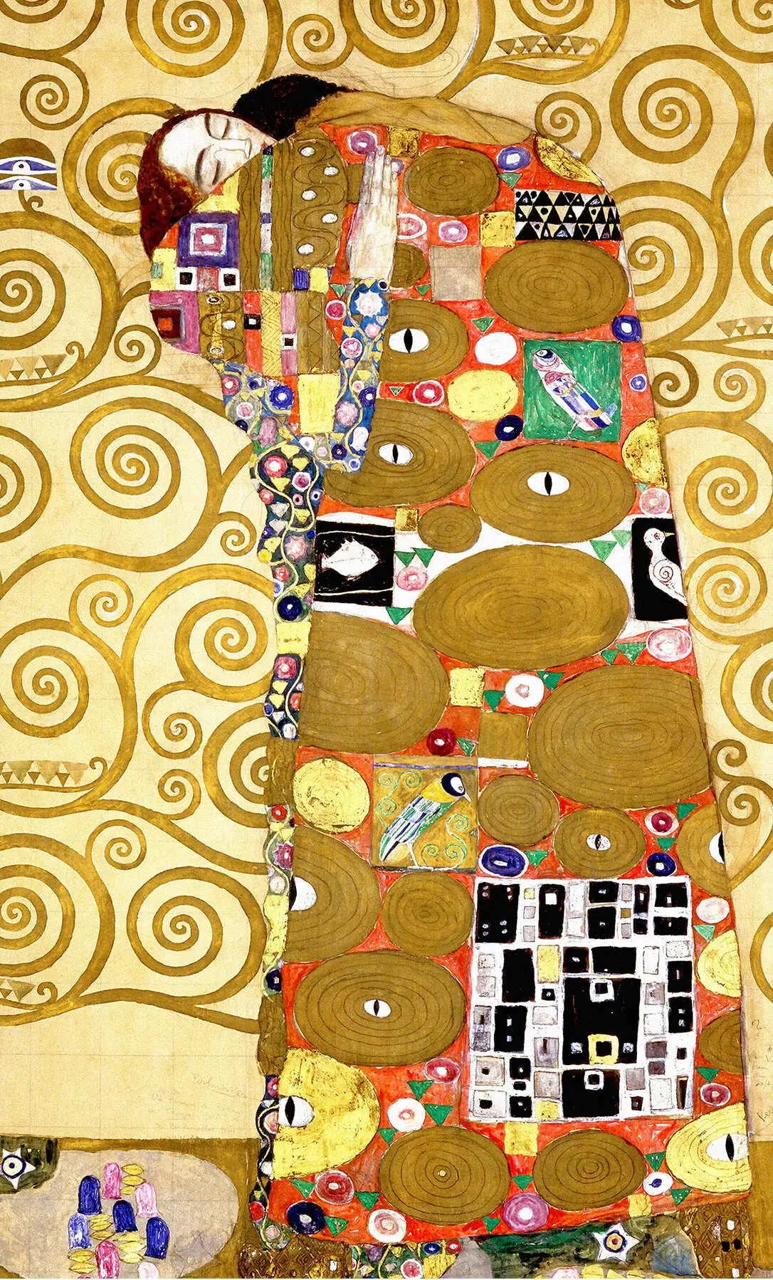L'Accomplissement - Gustav Klimt image 1 copie de tableau peinte à la main
