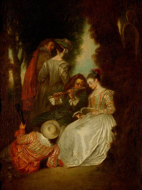 L'accord parfait - Antoine Watteau