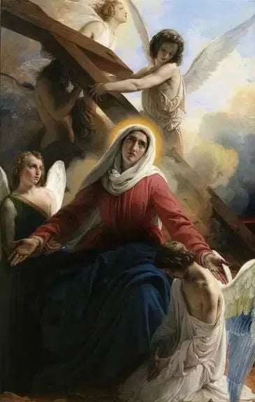 L'Addolorata - Francesco Hayez image 1 reproduction réalisée par Alpha Reproduction