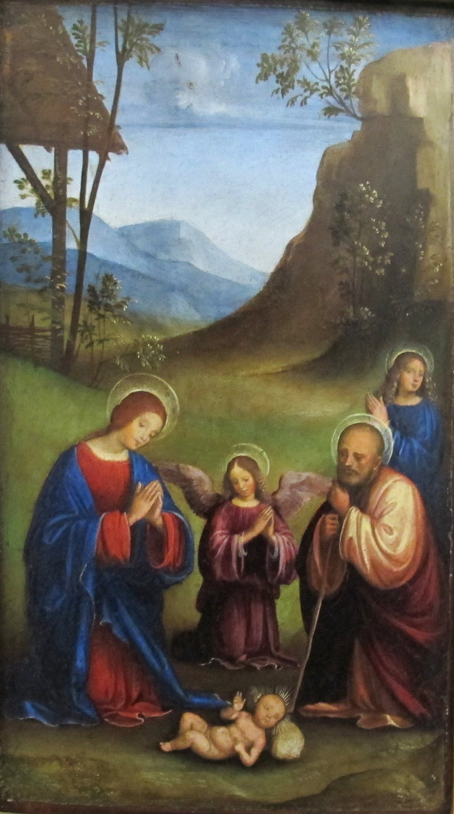 L'Adoration de l'Enfant - Francesco Francia