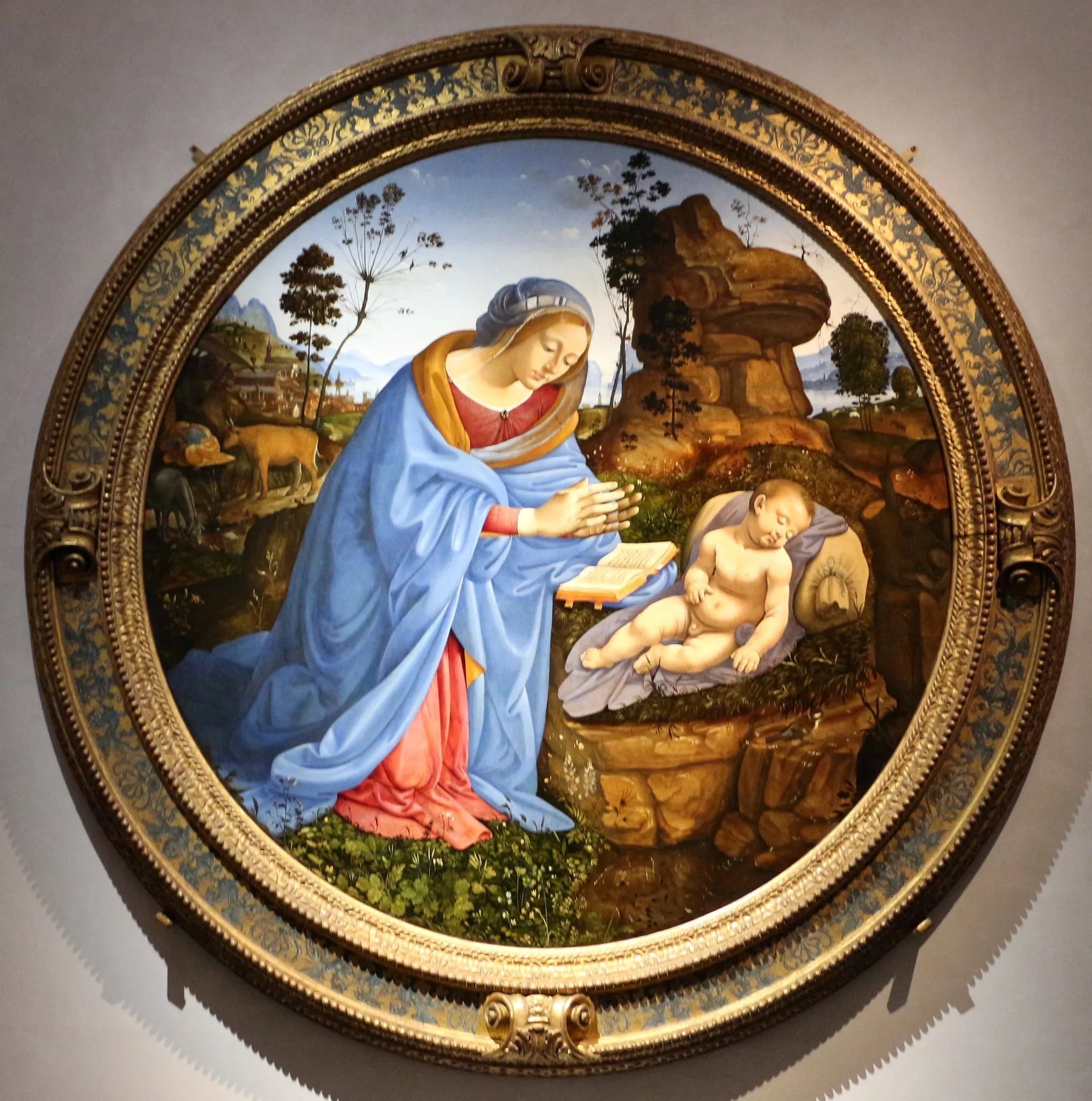 L'adoration de l'enfant - Piero di Cosimo image 1 reproduction réalisée par Alpha Reproduction
