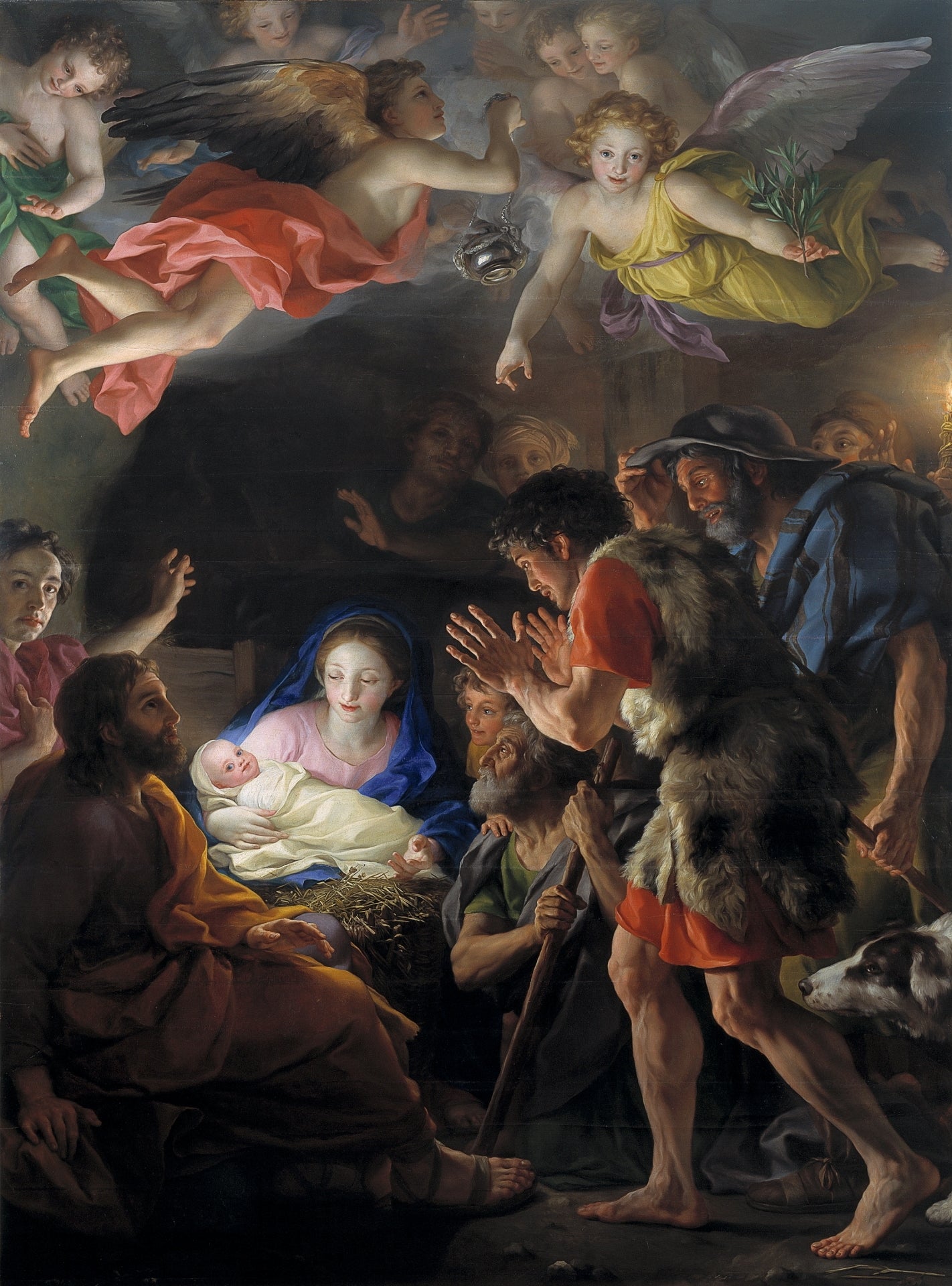 L’Adoration des bergers - Anton Raphael Mengs image 1 reproduction réalisée par Alpha Reproduction