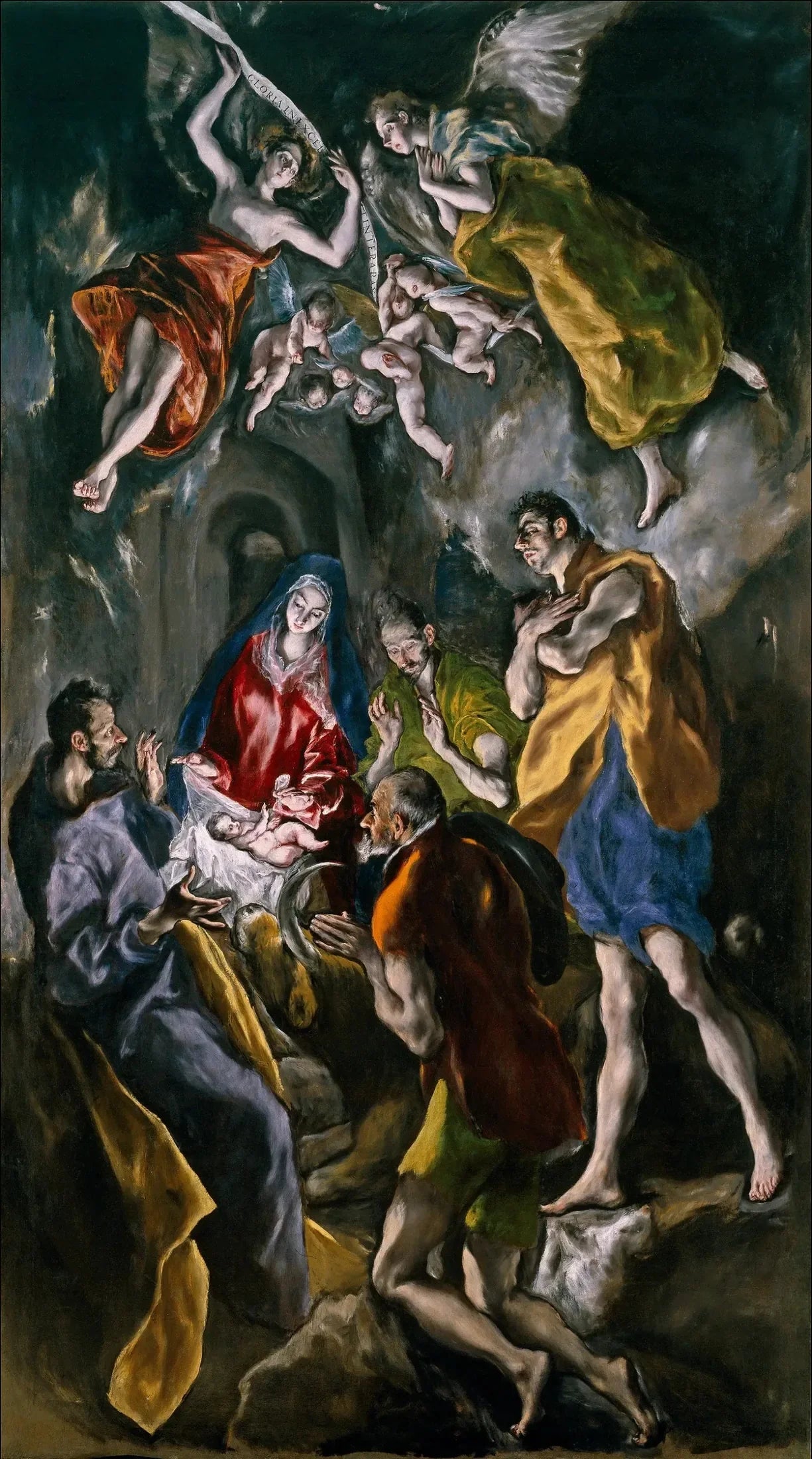 L'Adoration des bergers - El Greco image 1 tableau peint à l’huile sur toile