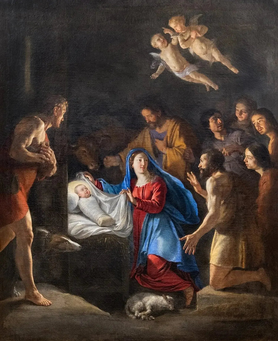 L'Adoration des bergers - Philippe de Champaigne