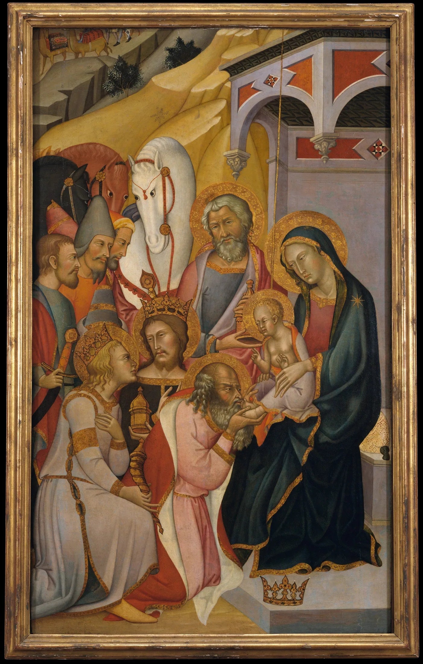 L'Adoration des Mages - Bartolo di Fredi image 1 tableau peint à l’huile sur toile