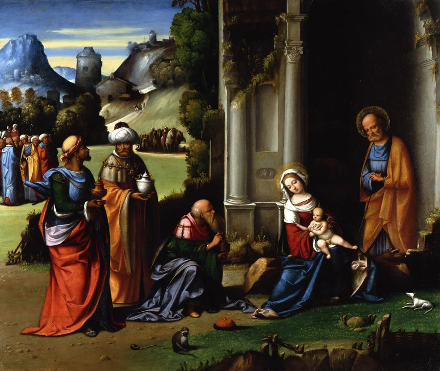 L'Adoration des Mages - Benvenuto Tisi