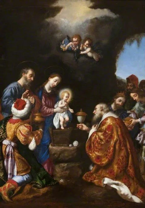 L'Adoration des Mages - Carlo Dolci image 1 reproduction artisanale de tableau