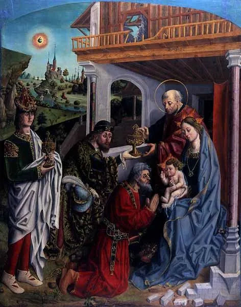 L'Adoration des Mages - Fernando Gallego image 1 tableau peint à l’huile sur toile