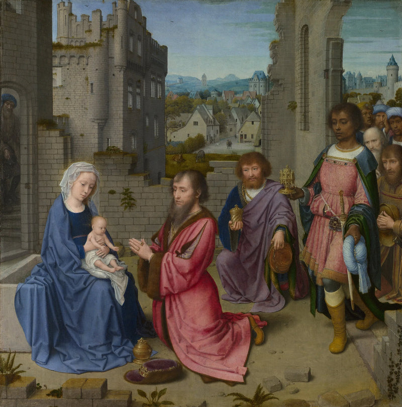 L'Adoration des Mages - Gérard David