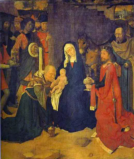 L'Adoration des mages - Gérard David image 1 reproduction réalisée par Alpha Reproduction