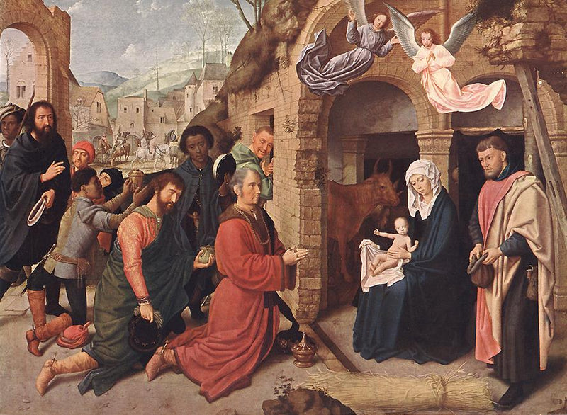 L'Adoration des mages - Gérard David