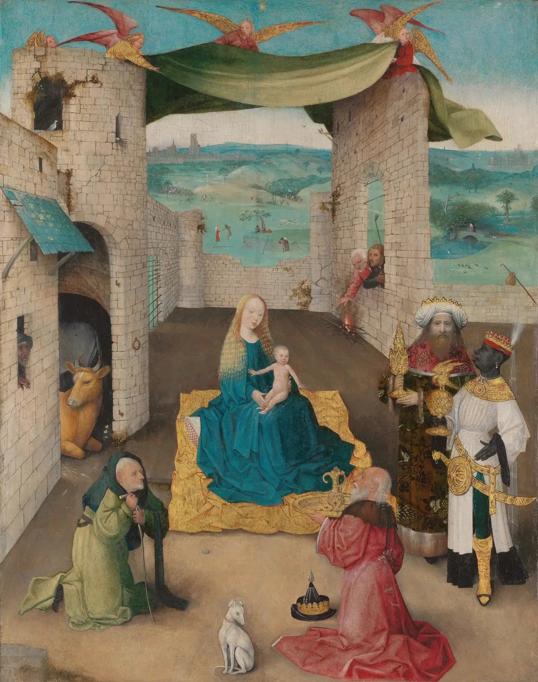 L'Adoration des Mages - Hieronymus Bosch image 1 tableau peint à l’huile sur toile