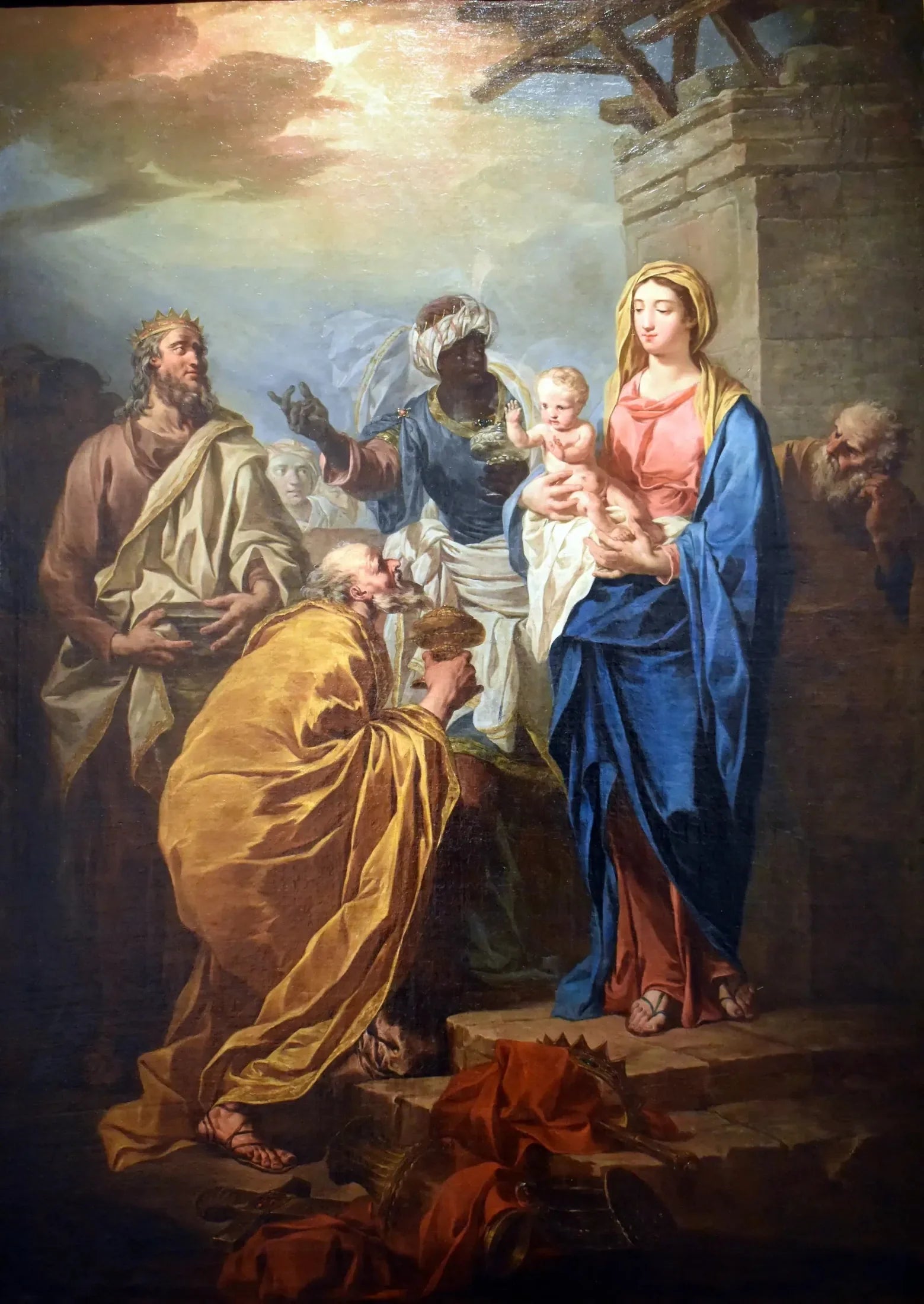 L'Adoration des Mages - Pierre Subleyras image 1 reproduction artisanale de tableau