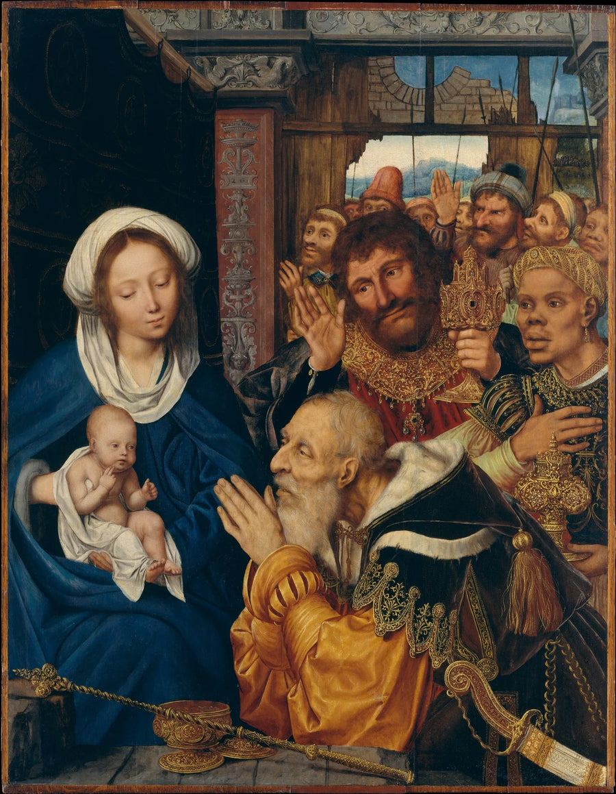 L'Adoration des mages - Quentin Metsys