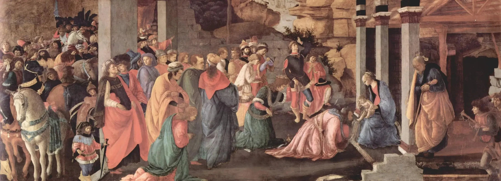 L'Adoration des mages - Sandro Botticelli image 1 reproduction réalisée par Alpha Reproduction