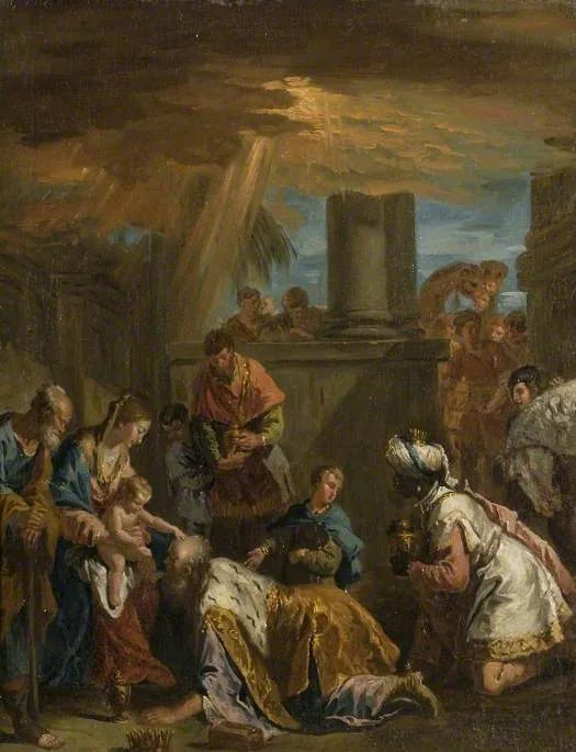 L'Adoration des Mages - Sebastiano Ricci image 1 reproduction de peinture à l’huile