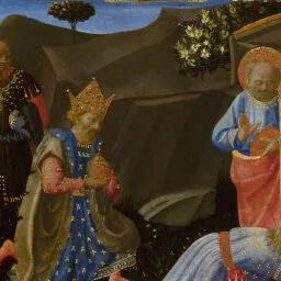 L'Adoration des mages - Zanobi Strozzi image 1 tableau peint à l’huile sur toile