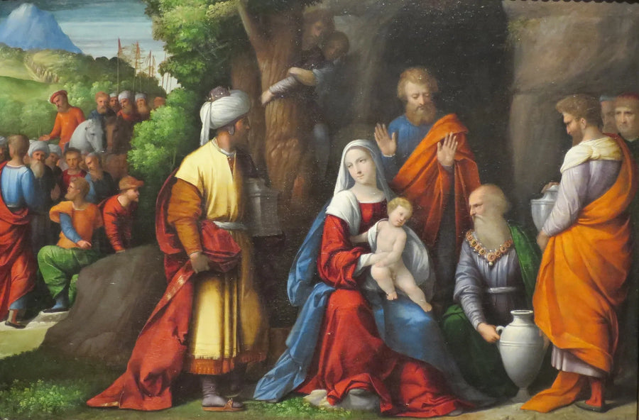L'Adoration des Rois mages - Benvenuto Tisi