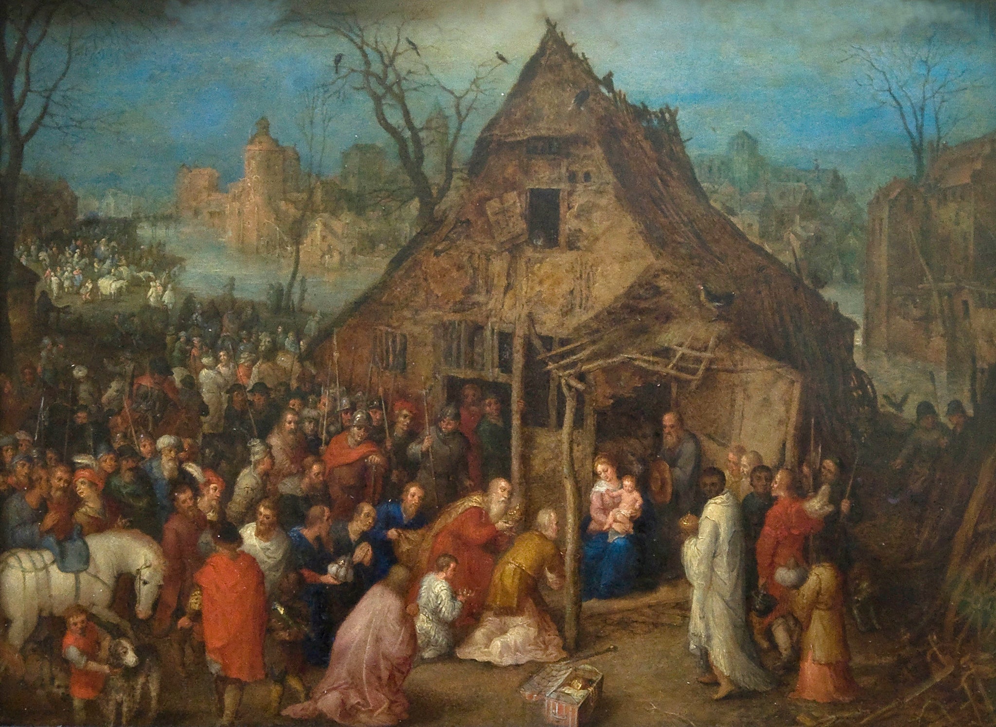 L'Adoration des Rois mages - Jan Brueghel l'Ancien image 1 reproduction réalisée par Alpha Reproduction
