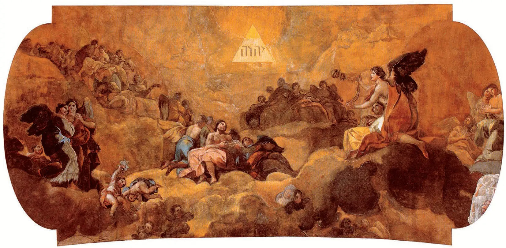 L'Adoration du nom de Dieu - Francisco de Goya image 1 reproduction artisanale de tableau
