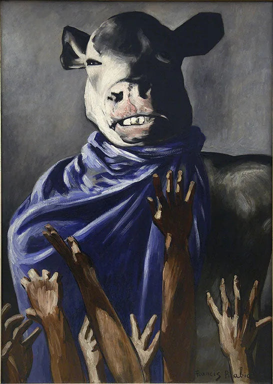 L'Adoration du veau - Francis Picabia image 1 copie peinte à la main à l’huile
